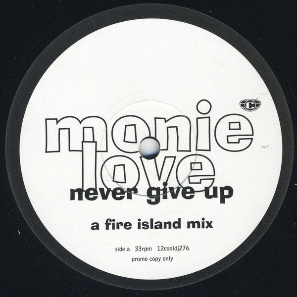 Monie Love - Never Give Up - Used Vinyl Record 12"