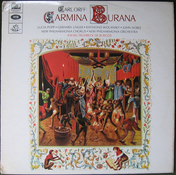Carl Orff - Carmina Burana, Cantiones Profanae - Used Vinyl Record