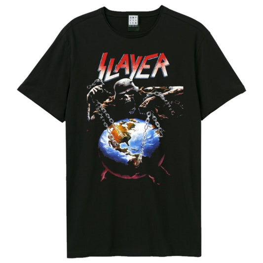 SLAYER - Wolrd Amplifie - tshirt - T Shirt - Medium