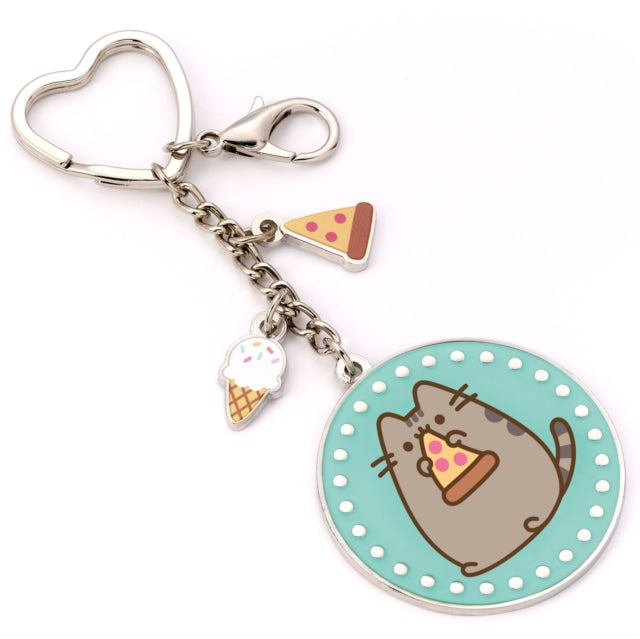 Pusheen - Charm Keyring - keyrings - Keyrings - Approx 50mm x 50mm