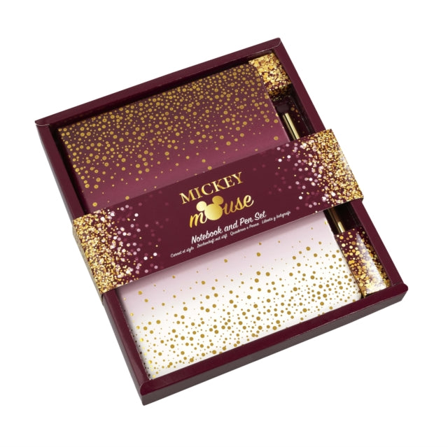 Mickey Berry Glitter Notebook & Pen - Non-book item