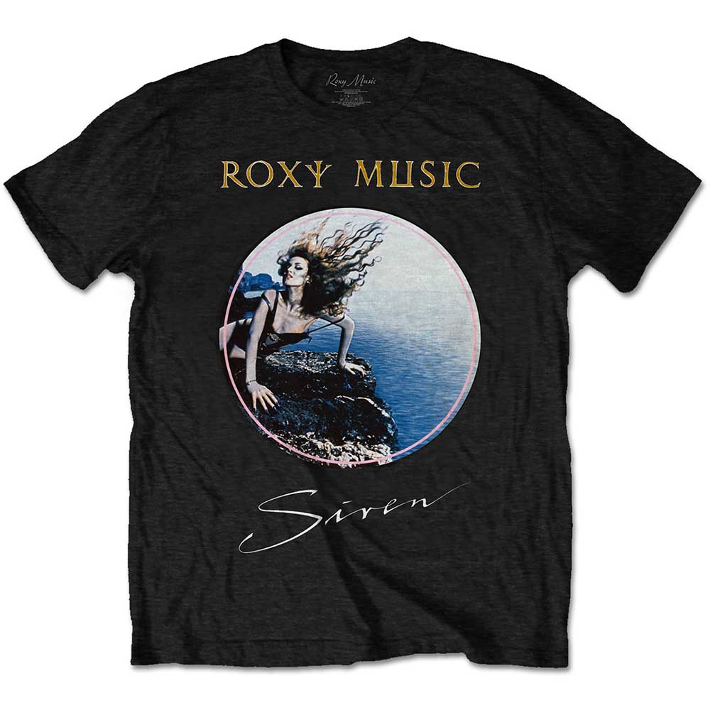 Roxy Music - tshirt - Unisex - Short Sleeves - Medium