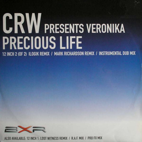 CRW - Precious Life - Used Vinyl Record 12"