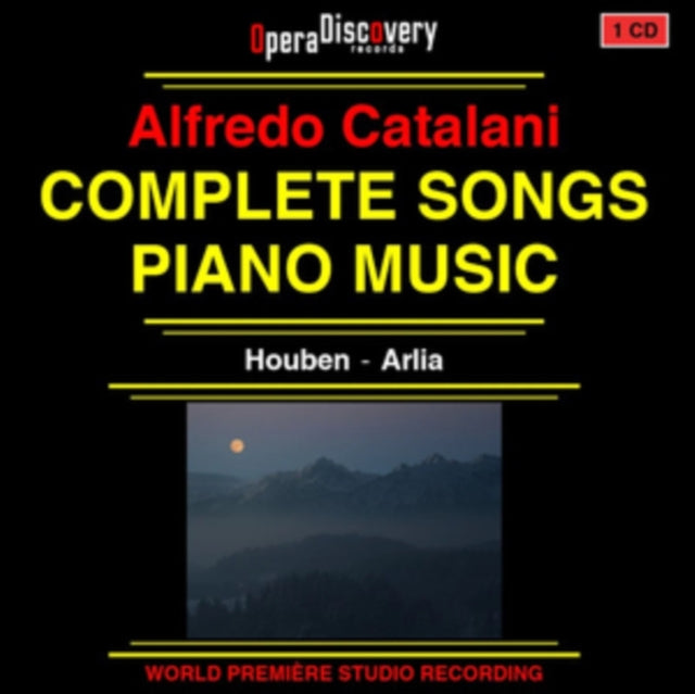 Lisa Houben - Alfredo Catalani: Complete Songs and Piano Music - CD