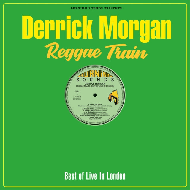 Derrick Morgan - Reggae Train - Best of Live in London LPCD - Vinyl Reco