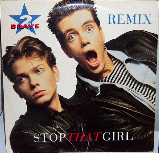 2 Brave - Stop That Girl (Remix) - Used Vinyl Record 12"