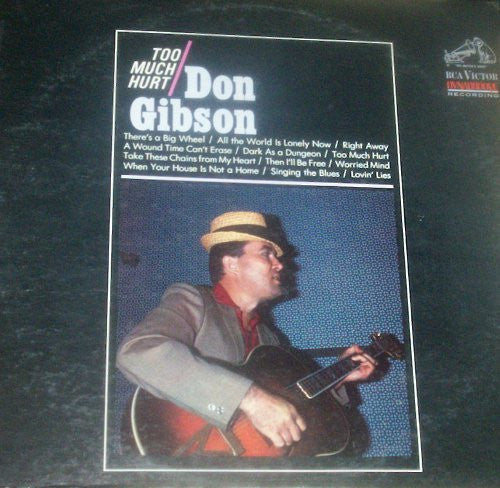 Don Gibson - Too Much Hurt - Used Vinyl Record