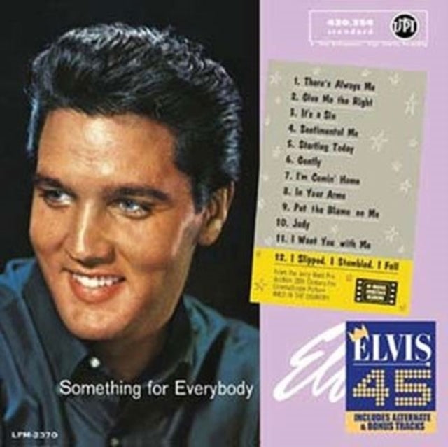 ELVIS PRESLEY - SOMETHING FOR EVERYBODY - CDD