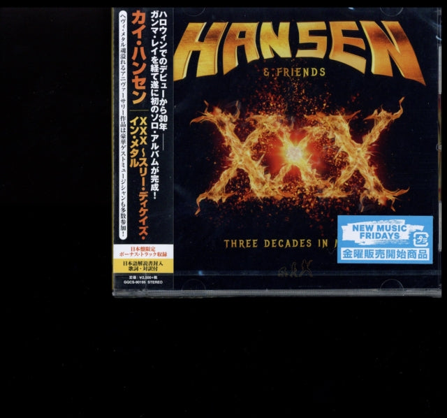 HANSEN - XXX (BOOKLET/BONUS TRACK) - CD
