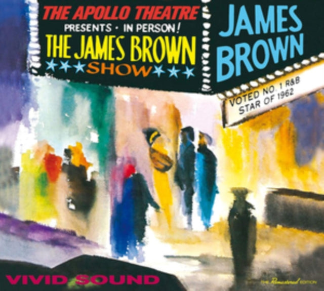 JAMES BROWN - LIVE AT THE APOLLO  1962 - CD