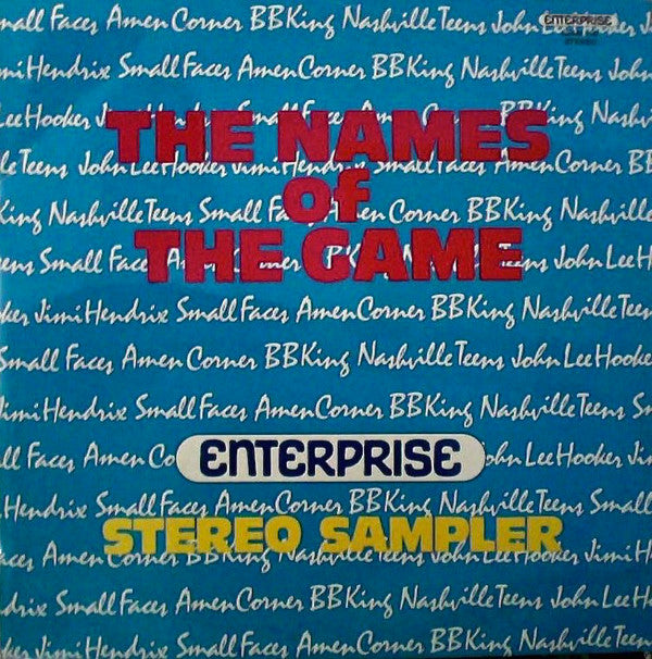 Various - Names Of The Game - Stereo Sampler - Used Vinyl Record