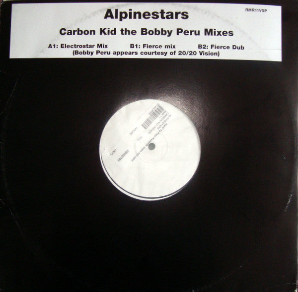 Alpinestars - Carbon Kid (The Bobby Peru Mixes) - Used Vinyl Record