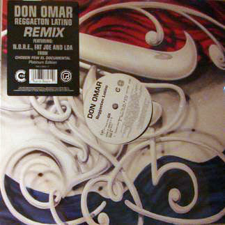 Don Omar - Reggaeton Latino (Remix) - Used Vinyl Record 12"
