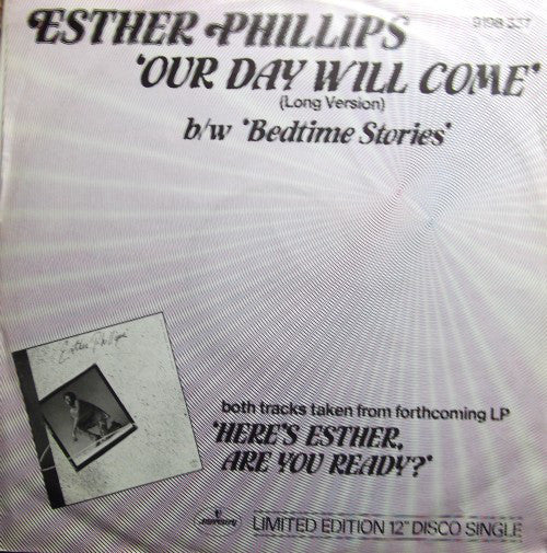 Esther Phillips - Our Day Will Come - Used Vinyl Record 12"