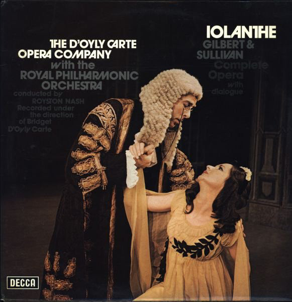 Gilbert & Sullivan - Iolanthe Complete Opera With Dialogue - Used Vin