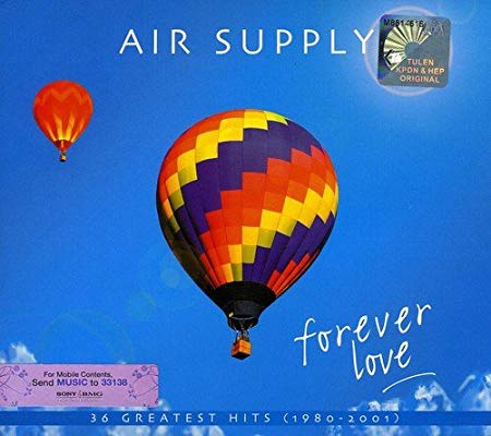 Air Supply - Forever Love: 36 Greatest Hits 1980-2001 - CD
