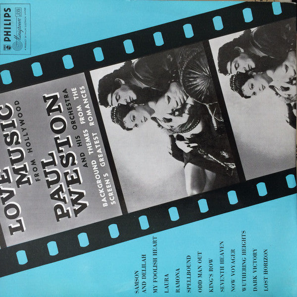 Paul Weston And His - Love Music From Hollywood - Used Vinyl Record