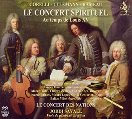 LE CONCERT DES NATIO - LE CONCERT SPIRITUEL - CD