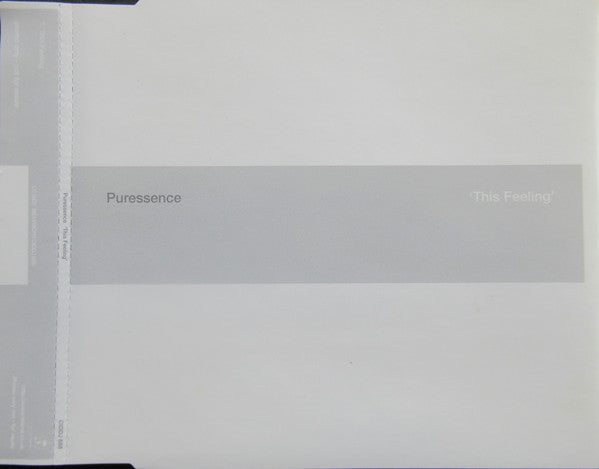 Puressence - This Feeling - Used CD