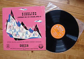 Jean Sibelius - Symphony No. 2 In D Major - Used Vinyl Record