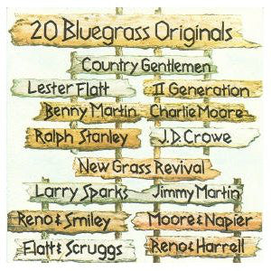 Various - 20 Bluegrass Originals - Used Vinyl Record