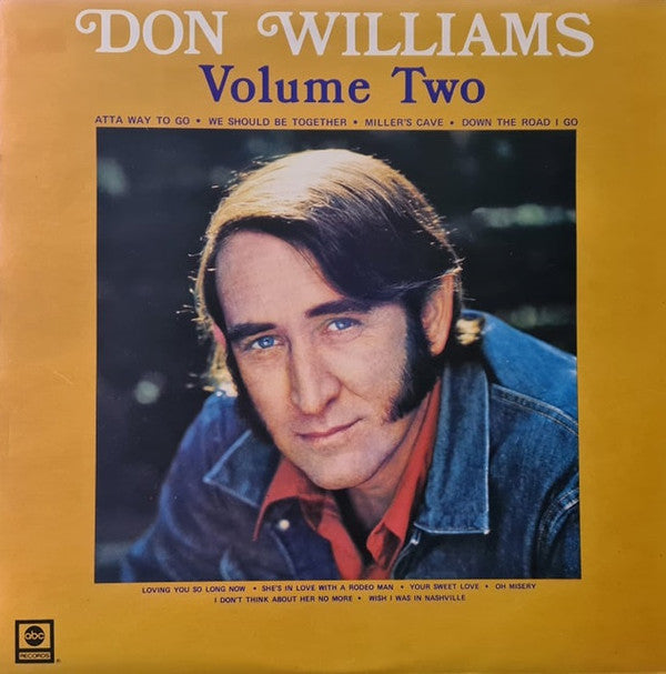 Don Williams - Volume Two - Used Vinyl Record
