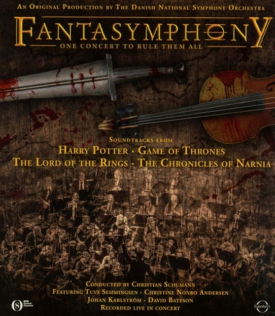 Danish National Symp - Fantasymphony - New BLURAY