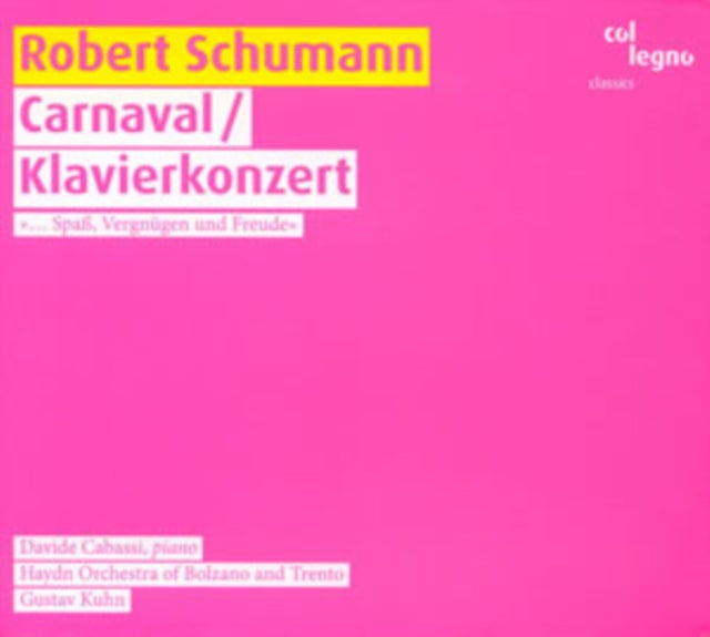 SCHUMANN - :CARNAVAL - CD
