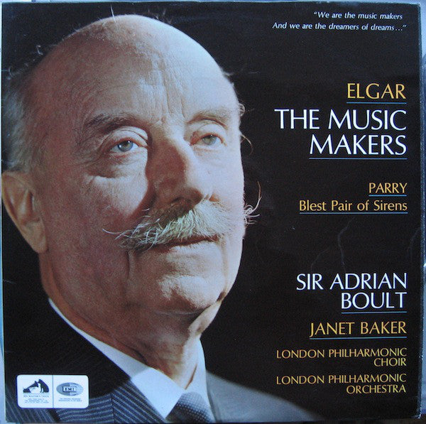 Sir Edward Elgar - Music Makers / Blest Pair Of Sirens - Used Vinyl R