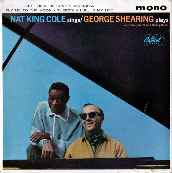 Nat King Cole - Sings / George Shearing Plays - Used Vinyl Record 7"