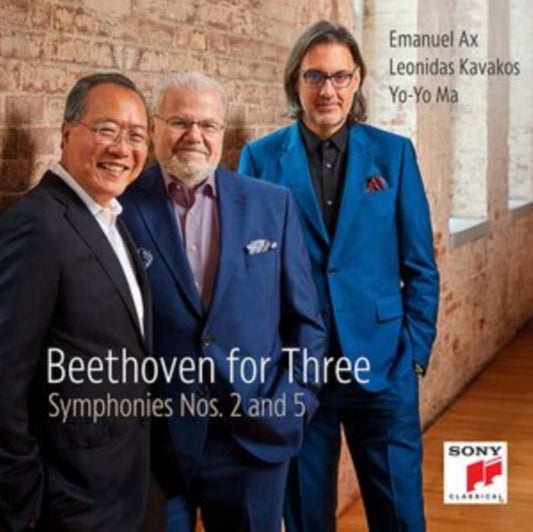 MA - BEETHOVEN FOR THREE: SYMPHONIES NOS 2 & 5 - New CD