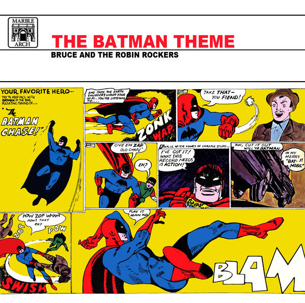 Bruce And The Robin - Batman Theme - Used Vinyl Record