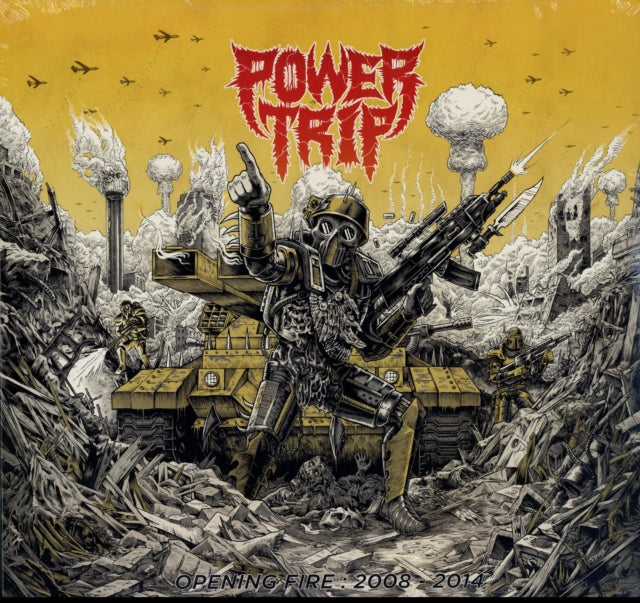 POWER TRIP - OPENING FIRE: 2008-2014 (MUSTARD YELLOW VINYL) - New Vinyl