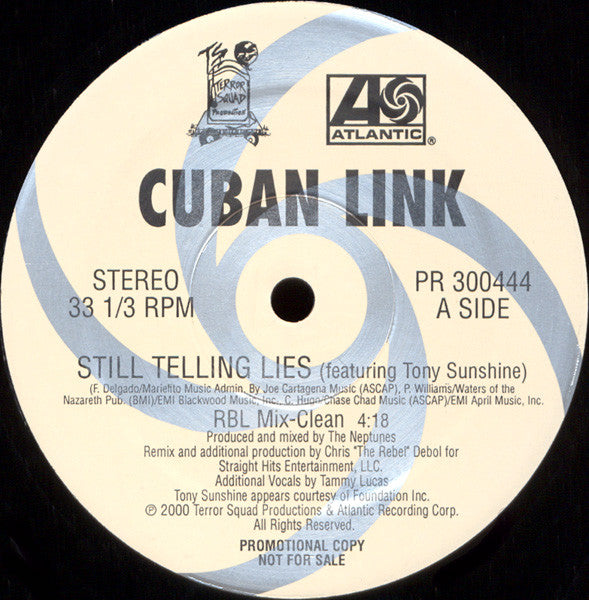Cuban Link - Still Telling Lies (RBL Mix) - Used Vinyl Record