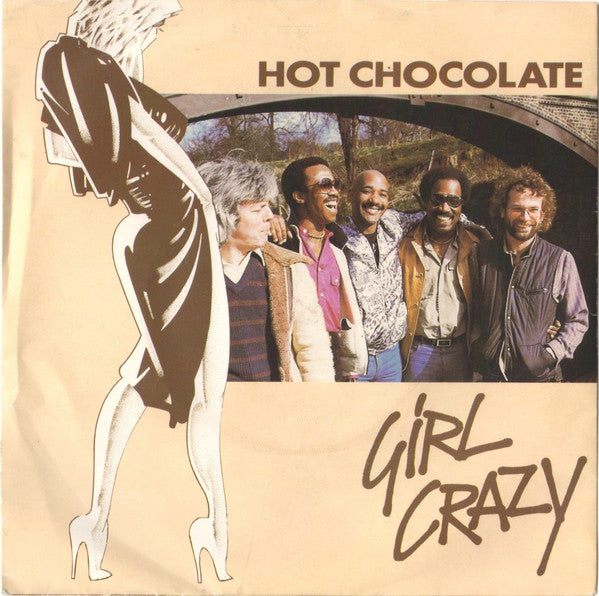 Hot Chocolate - Girl Crazy - Used Vinyl Record 7"