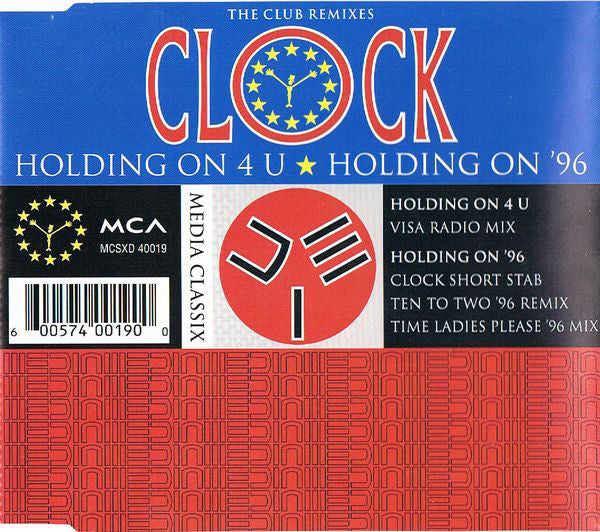 Clock - Holding On 4 U / Holding On '96 - Used CD