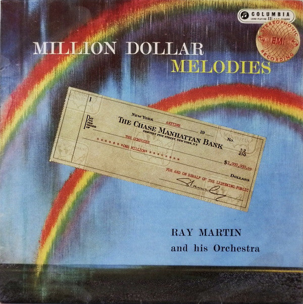 Ray Martin And His O - Million Dollar Melodies - Used Vinyl Record