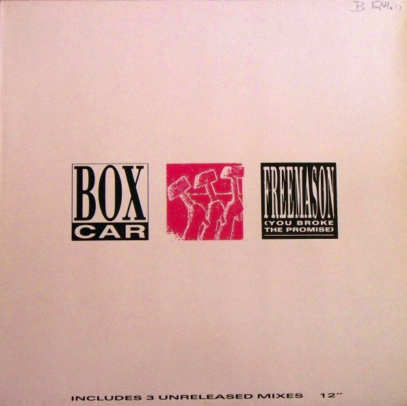 Boxcar - Freemason (You Broke The Promise) - Used Vinyl Record 12"