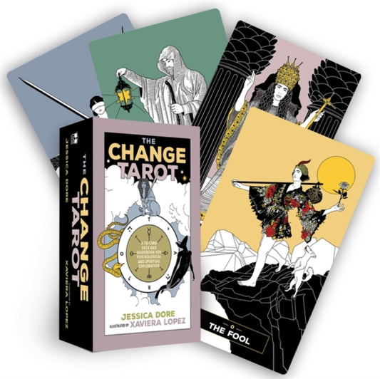 Jessica Dore - Change Tarot : A 78-Card Deck and Guidebook for Psychol