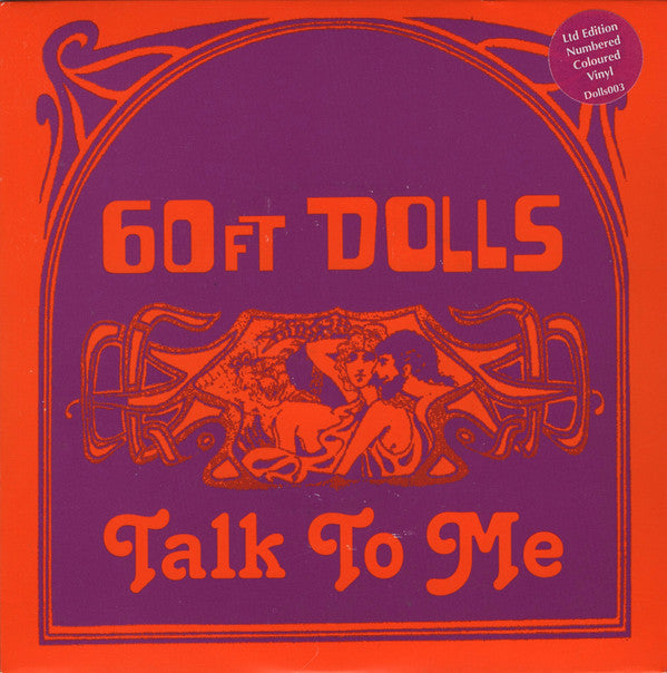 60ft Dolls - Talk To Me - Used Vinyl Record 7"