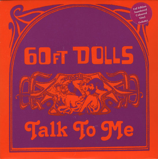 60ft Dolls - Talk To Me - Used Vinyl Record 7"