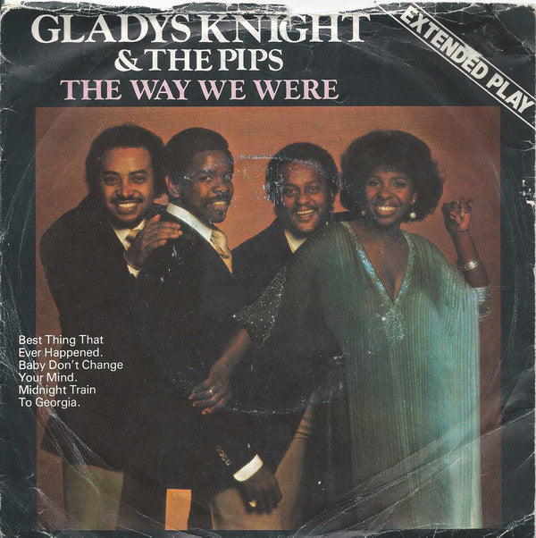 Gladys Knight And Th - Way We Were - Used Vinyl Record 7"