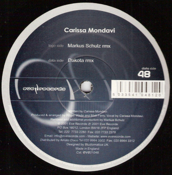 Carissa Mondavi - Solid Ground - Used Vinyl Record 12"