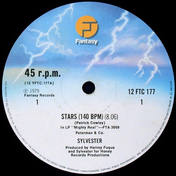 Sylvester - Stars / Body Strong - Used Vinyl Record 12"
