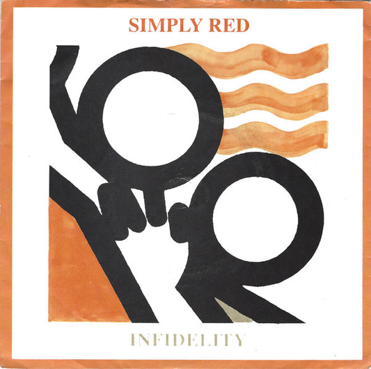 Simply Red - Infidelity - Used Vinyl Record 7"