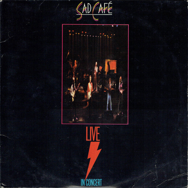 Sad Cafe - Live In Concert - Used Vinyl Record