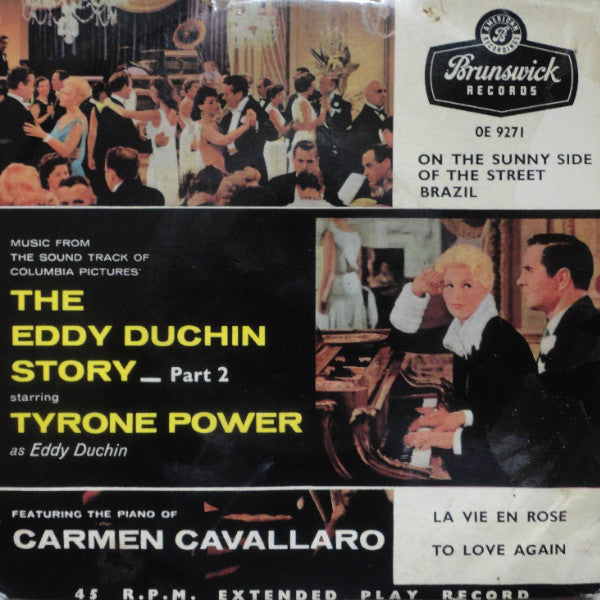Carmen Cavallaro - Eddy Duchin Story - Part 2 - Used Vinyl Record 7"