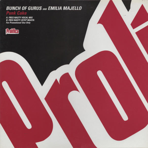 Bunch Of Gurus - Punk Cake - Used Vinyl Record 12"