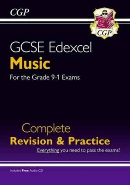 CGP Books - GCSE Music Edexcel Complete Revision & Practice (with Audi
