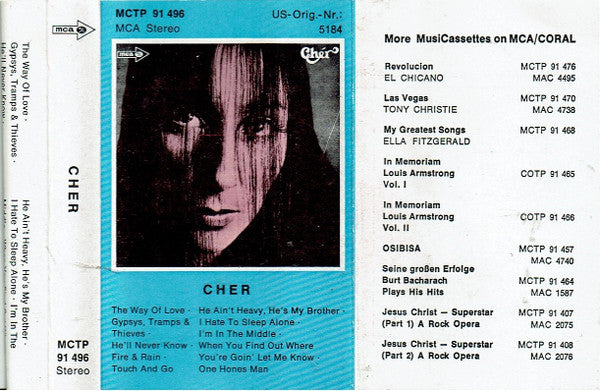 Cher - Used Cassette